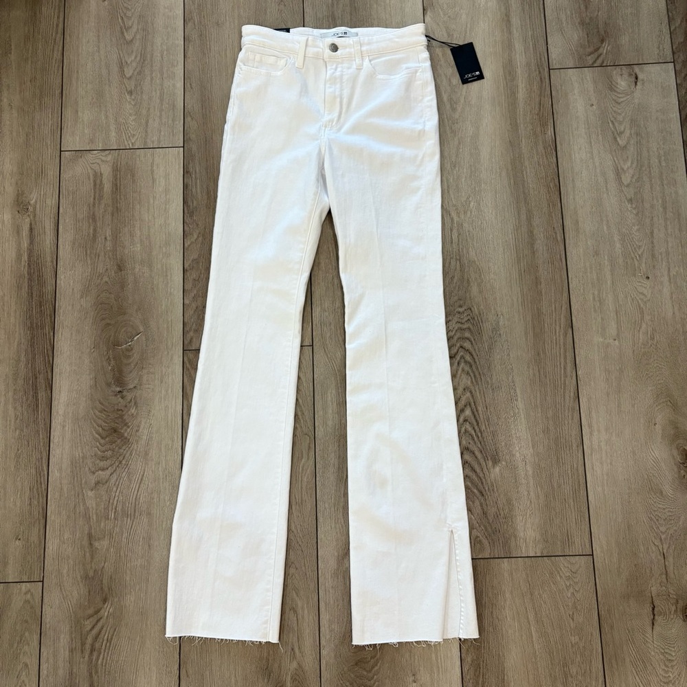 NWT Joe’s Jeans Women's Straight Leg in High Rise White Sz 26